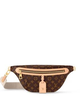 Louis Vuitton High Rise Bumbag in Monogram Canvas